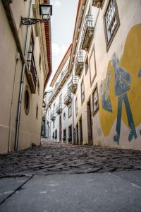 Alley in Porto, Portugal