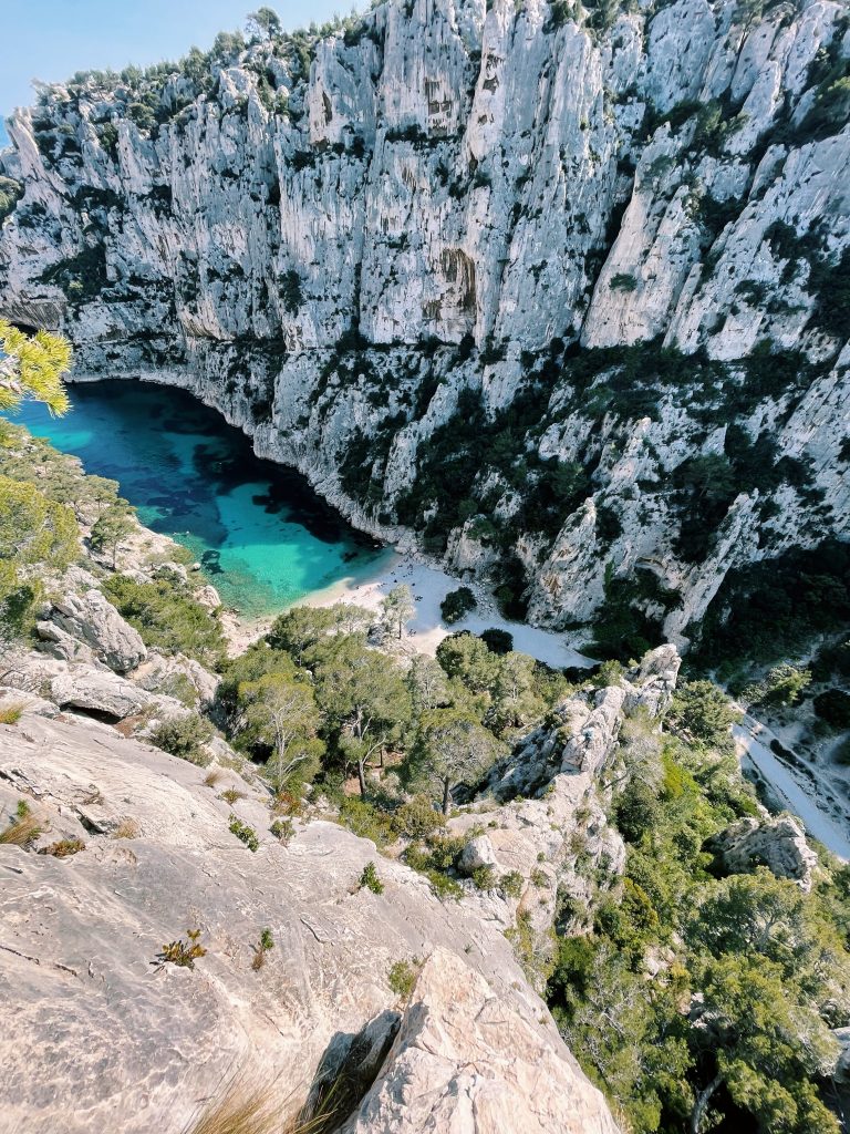 View of the Calanque of En-Vau (Marseille, France)