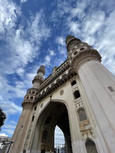 The Char Minar in Hyderabad
