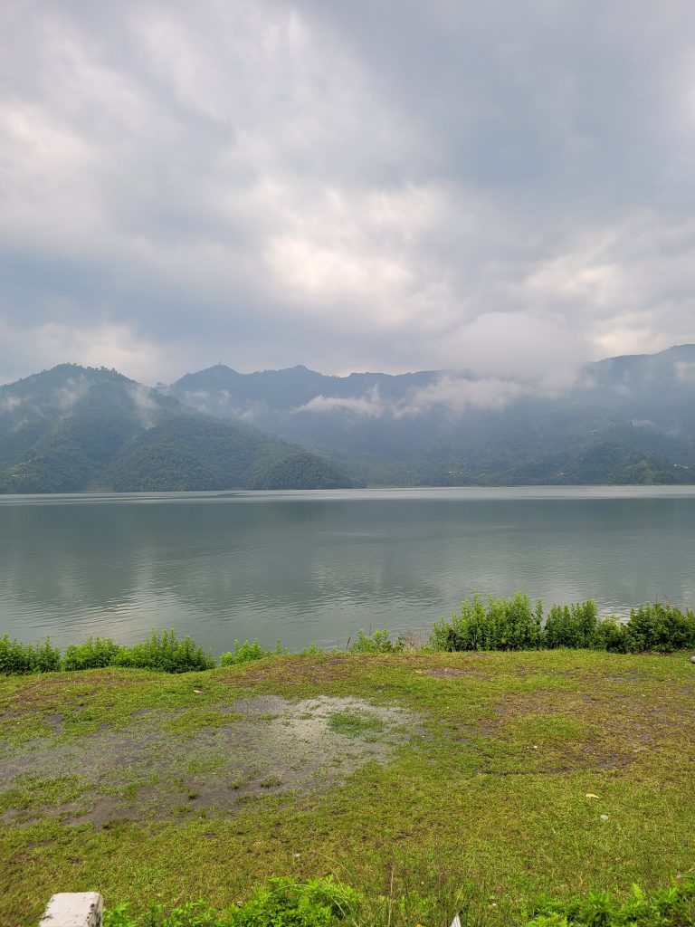 Fewa lake, Pokhara, Nepal.