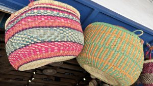 Colorful Woven Baskets