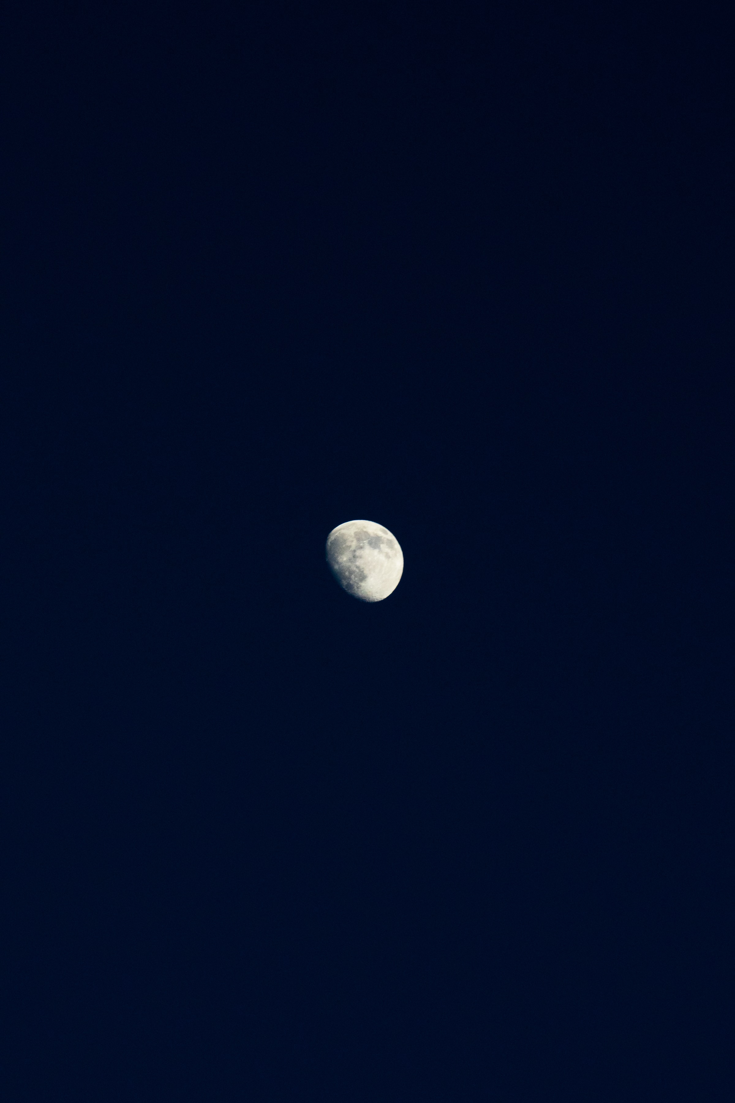 Bright moon view