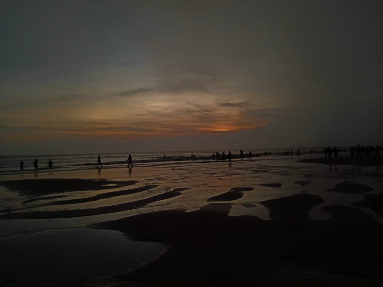 Ocean Sunset, Sky, Beach