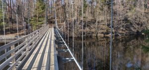 Kuhankoski suspension bridge