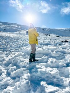 Snow background