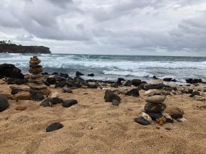 Hawaiian Zen Rocks Beach
