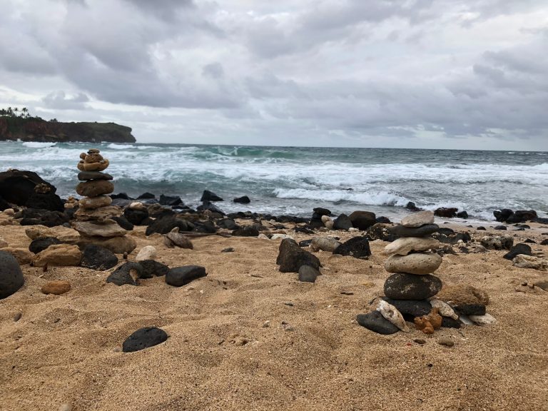 Hawaiian Zen Rocks Beach