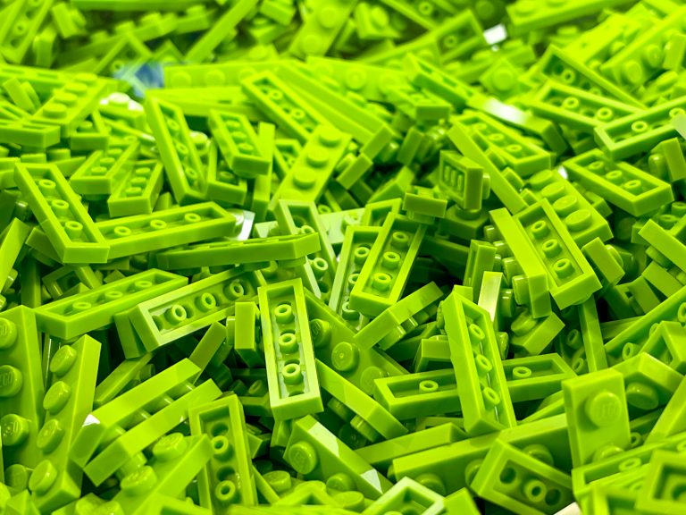 Green LEGOs