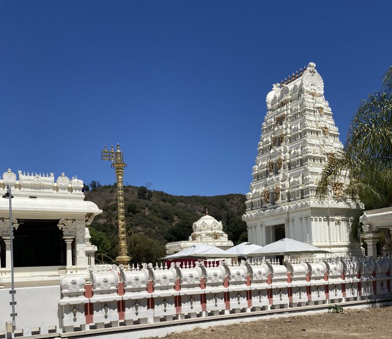 Hindu temple, Malibu (California) -1