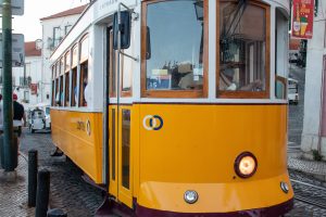 Lisbon yellow tram – Eléctrico de Lisboa
