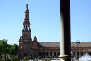 North tower of Spain Square in Seville – Spain – Torre Norte en la Plaza de España de Sevilla – España – WorldPhotographyDay22
