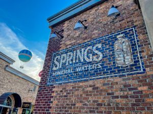 Brick building at Disney Springs