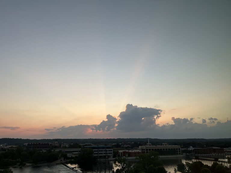 Crepuscular rays