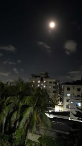 A Moonlit nite at Mirpur, Dhaka
