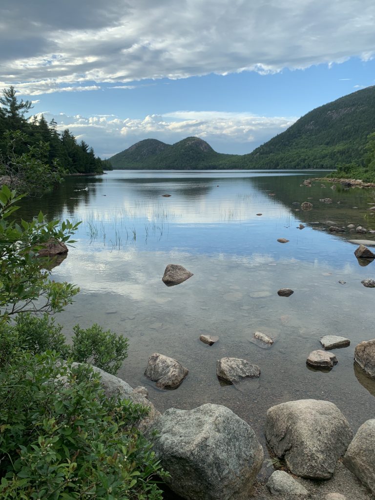 Evening at Jordan Pond at Acadia National Park, Maine