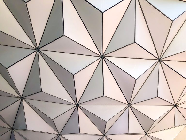 Spaceship Earth close up at Epcot