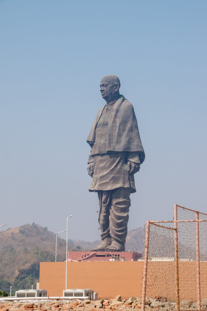 The Statue of Unity : Sardar Sarovar Dam in Gujarat India