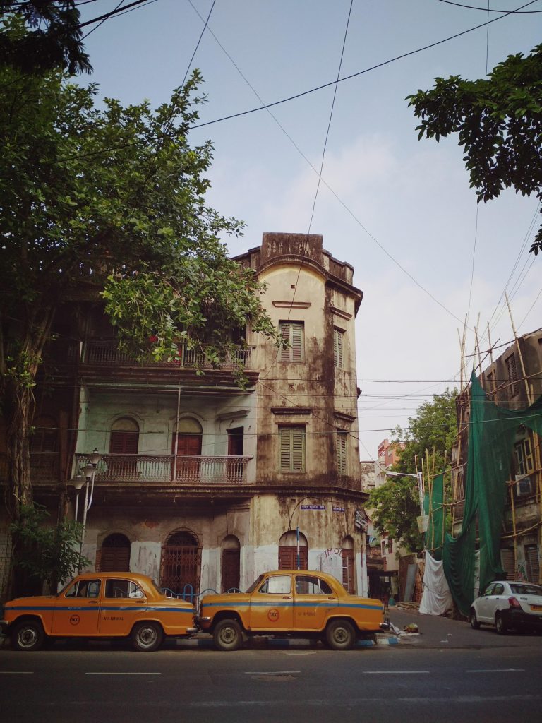 An oldest alley in Kolkata, West Bengal, India