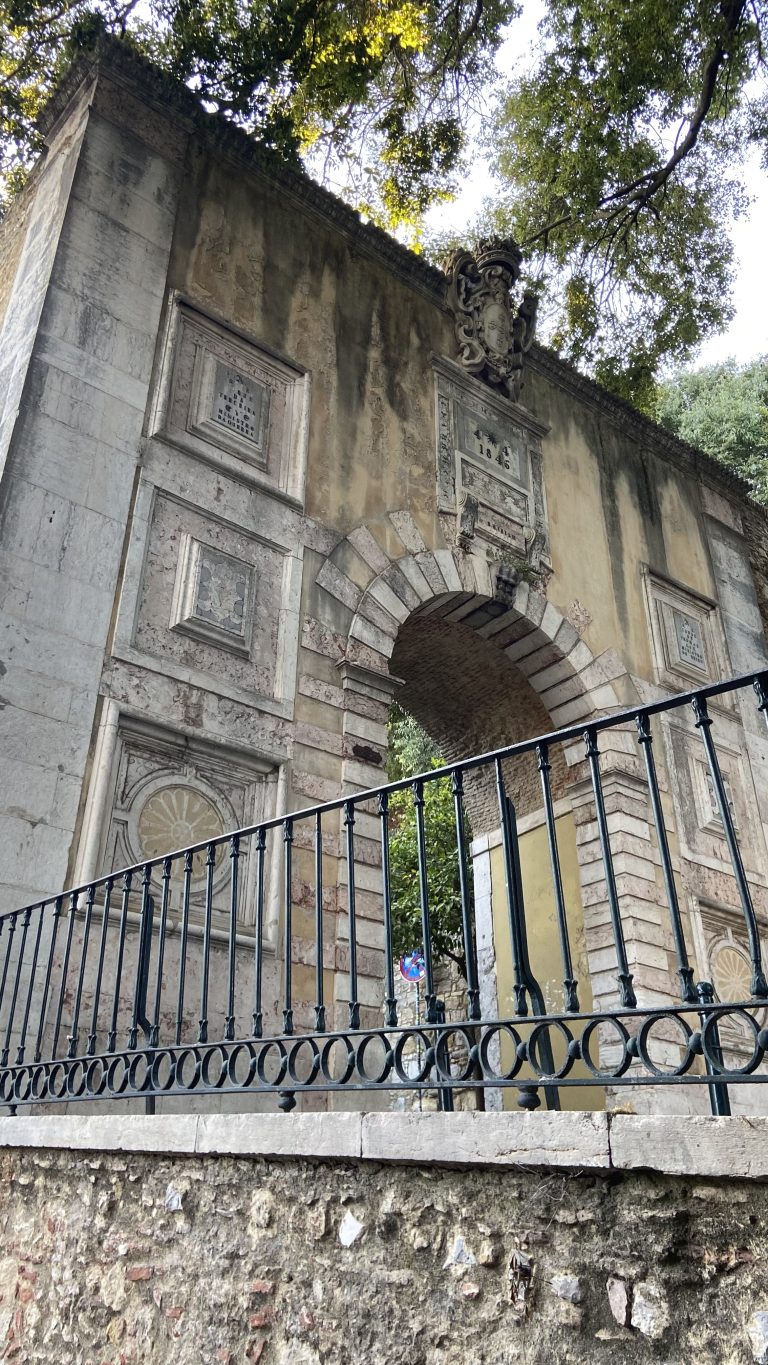 Historic Castle of Saint George Lisbon. Castelo S?o Jorge Lisboa