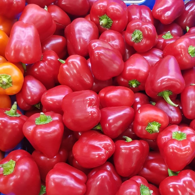 Red capsicum.