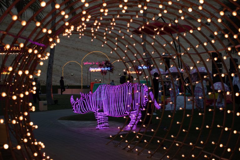 Party Lights at Shangri La Barr Al Jisah Resort, Muscat, Oman