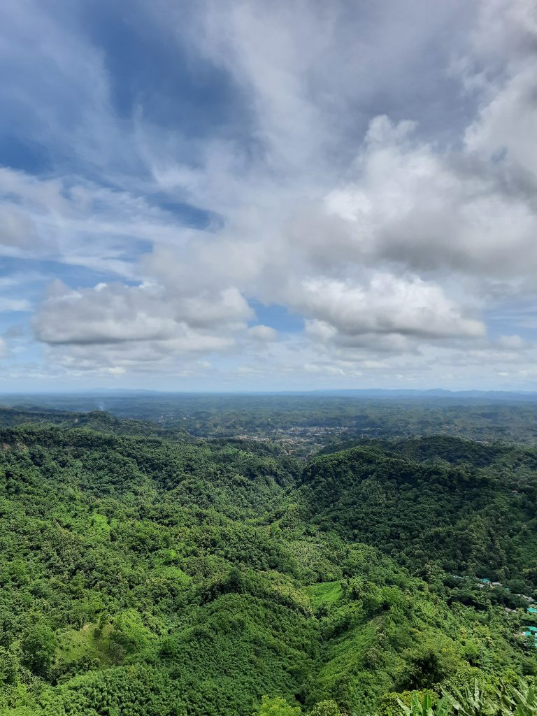 Feel the cloud from top of Bandarban Hill