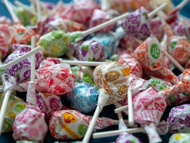 Candy in a bowl