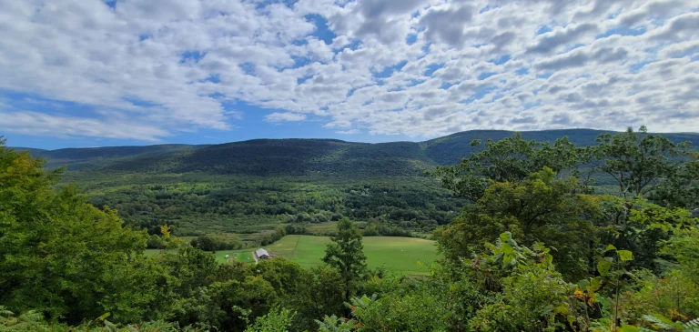 Vermont Green Mountains from the Hildene Estate in Manchester VT