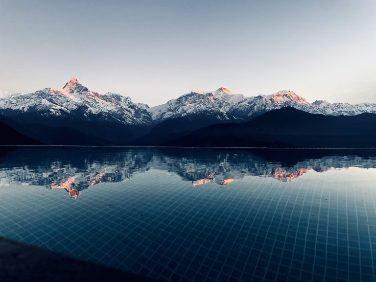 Mountain views from Sarankot, Pokhara