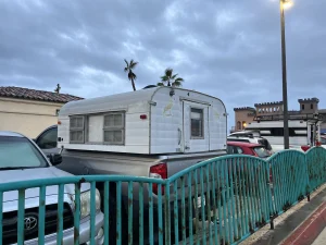 Old truck camper