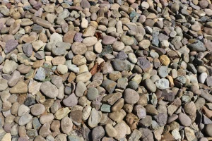 Garden Path Colorful Rocks