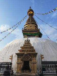 Swayambhu Mahachaitya at Kathmandu, Nepal