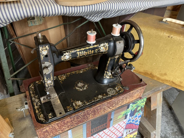 Antique sewing machine