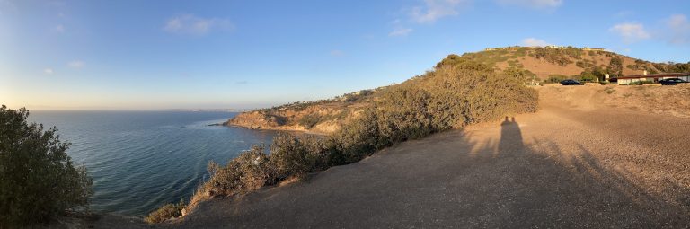 Panoramic view from Palos Verdes Shoreline Preserve, Los Angeles