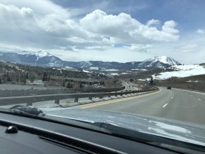 A random street view, rocky-mountains, Colorado