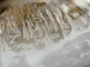 Macro picture of ice