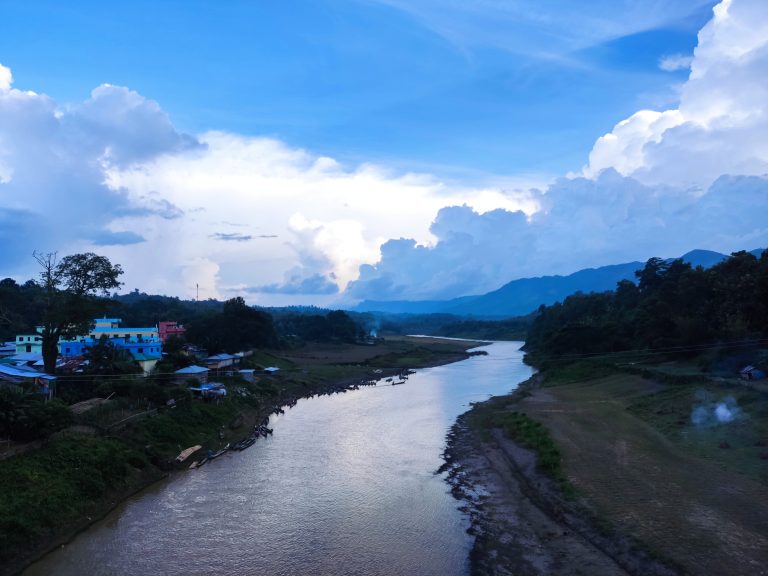 Sangu river in Bandarban, Bangladesh