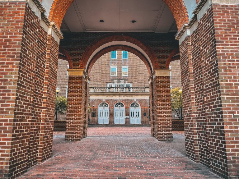 Courthouse in Alexandria, Maryland.