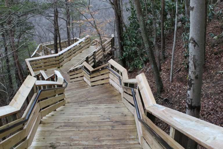 New River Gorge Visitor Center Overlook, New River Gorge National Park, Fayette County, West Virginia