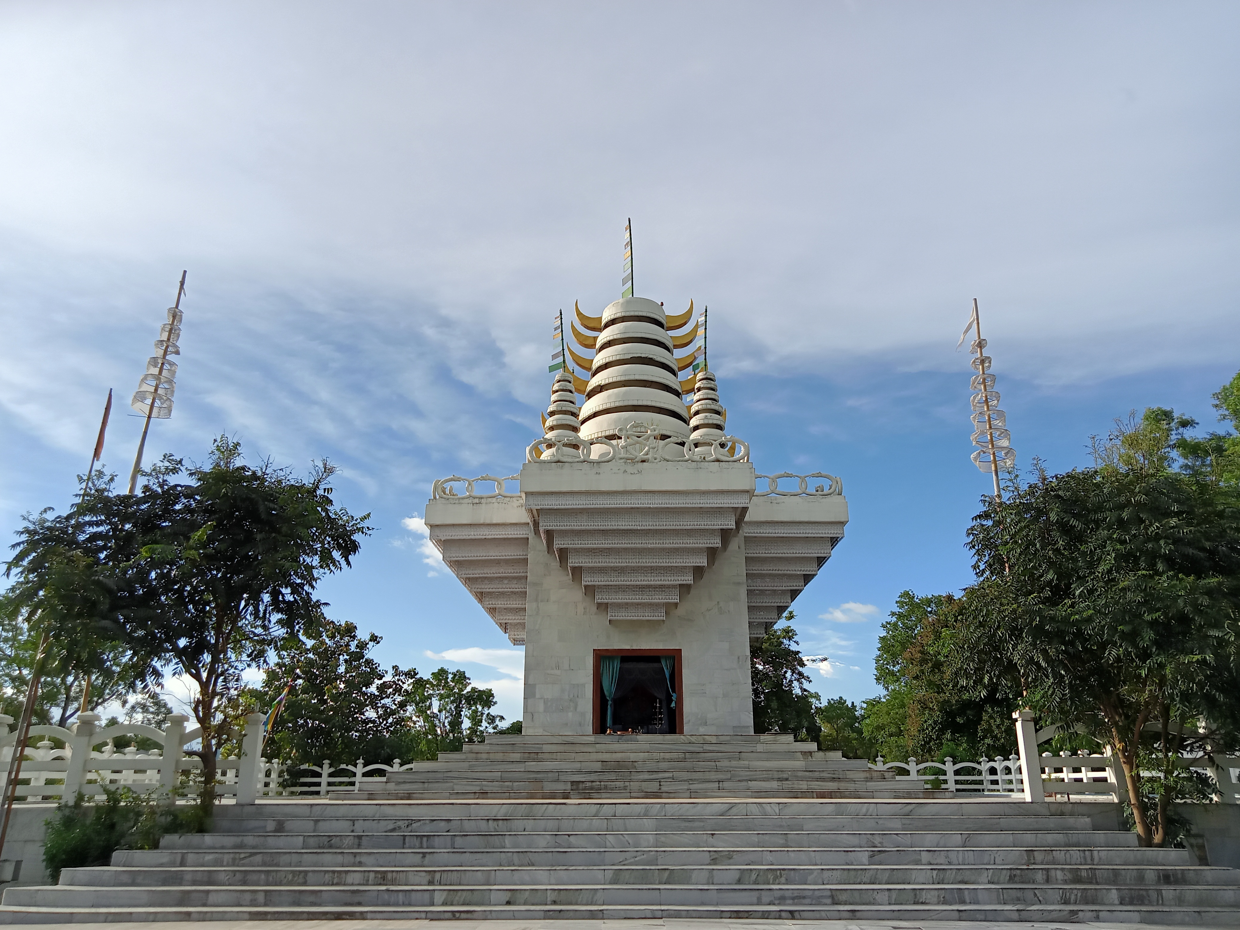 Kangla Palace, an old fortified palace at Imphal in the Manipur state of India.