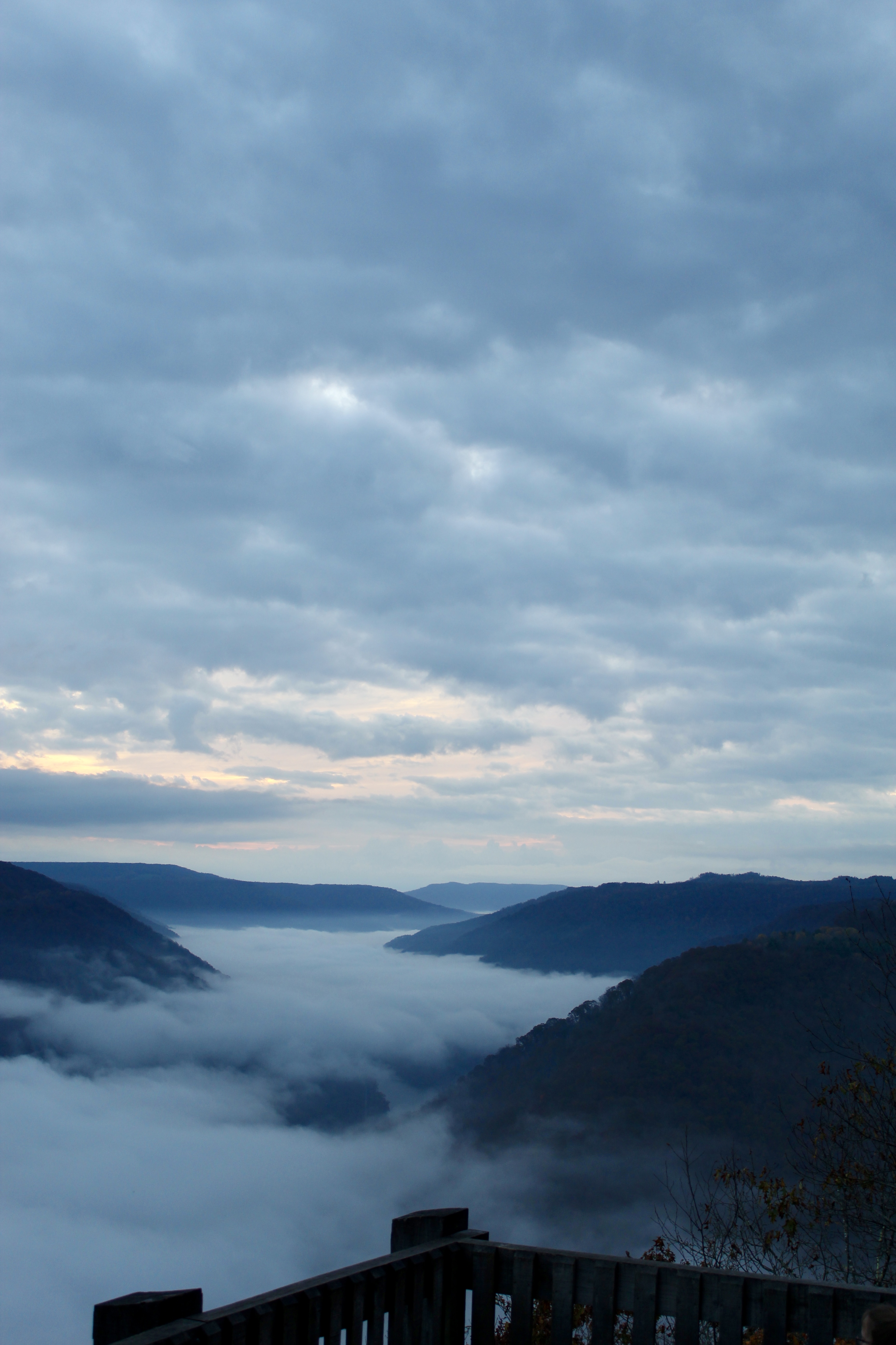 Sunrise, Grandview, New River Gorge National Park, West Virginia