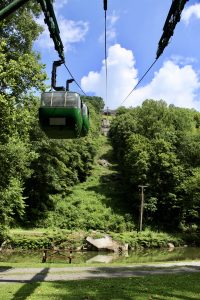 View larger photo: Aerial Tram, Hawks Nest State Park, Fayette County, Ansted, West Virginia