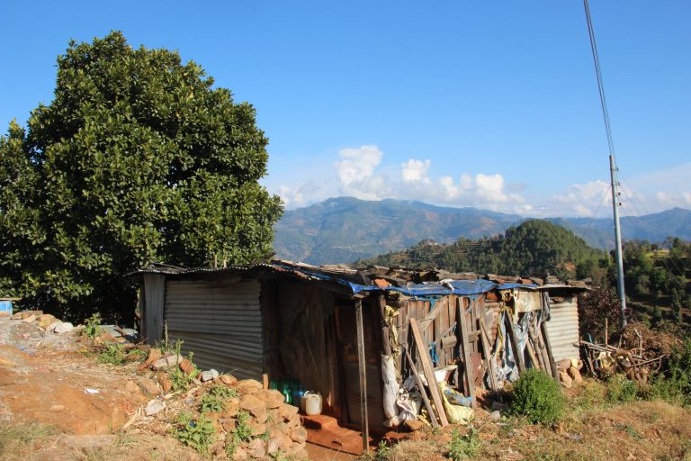 Jhupro somewhere near sindhupalchowk