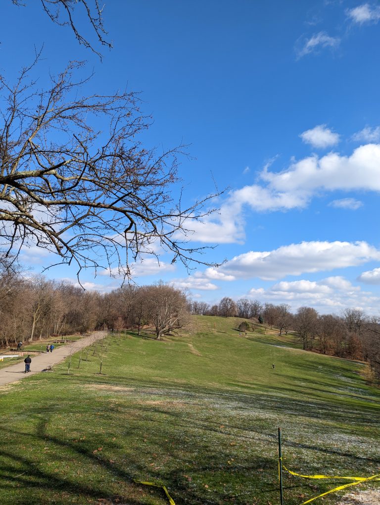 A meadow in Pittsburgh’s Frick Park