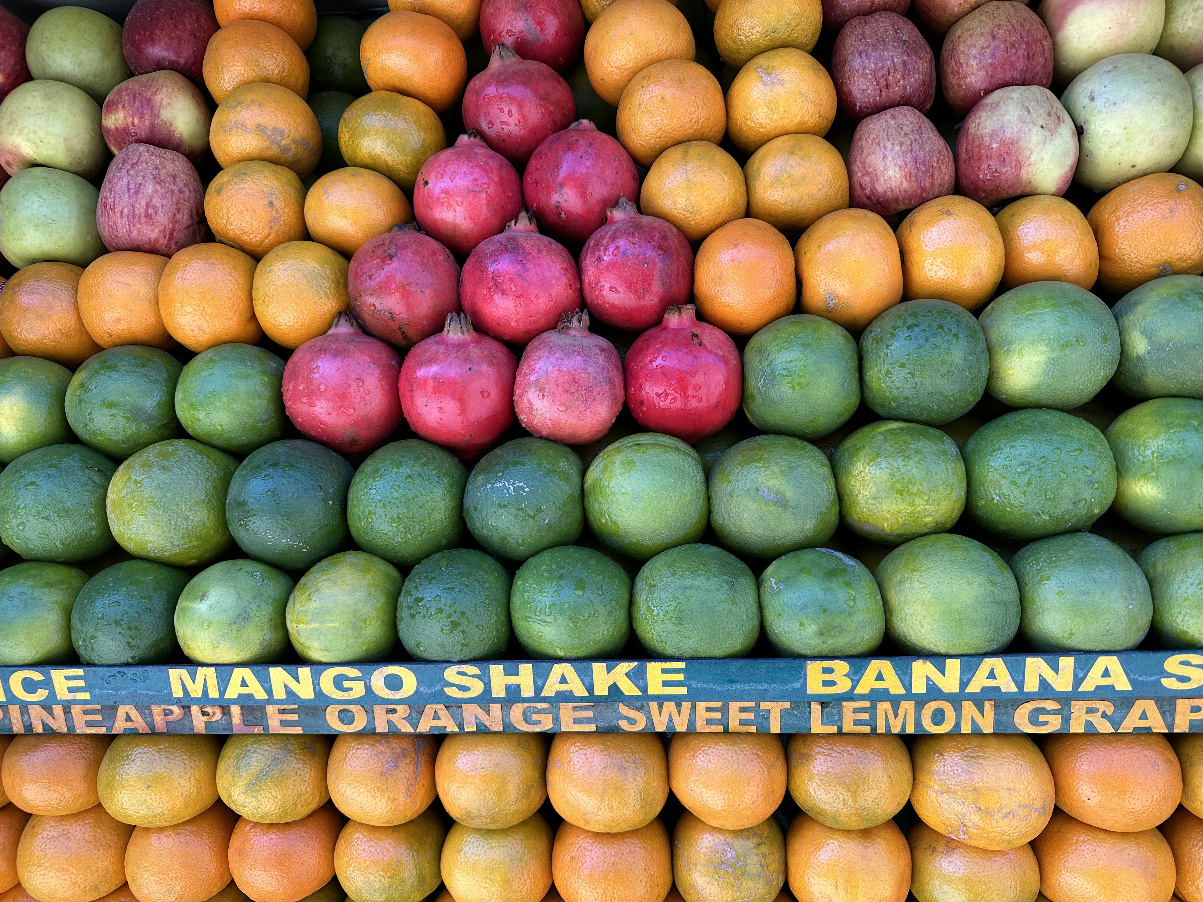 It amazes me how the various colors of fruits together makes a person cheerful. Like same may everyone get to enjoy the colourful moments of life.