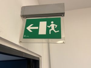 Escape sign