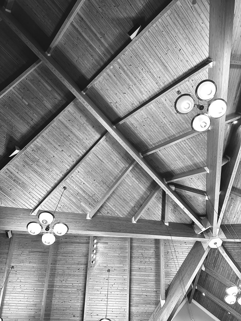 Wood ceiling architecture