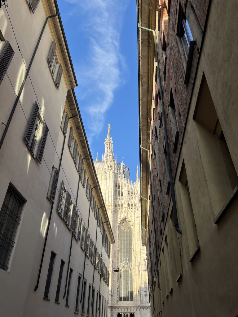 Cathedral tower, Milan, Italy