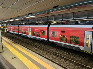 Milan train. Italy