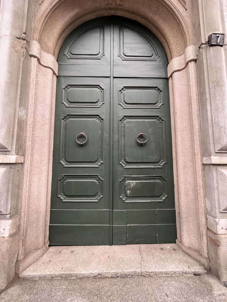 Solid door, Milan, Italy